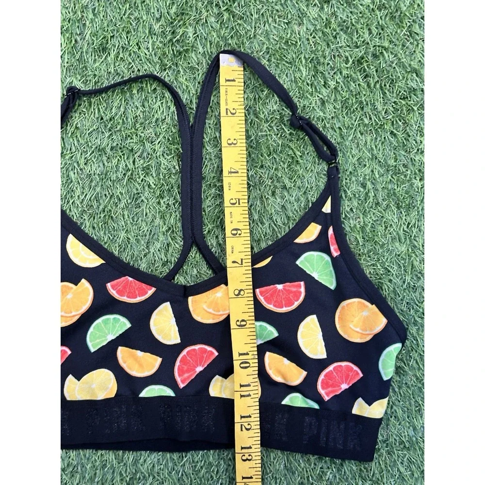 Victoria Secret Ultimate Lightly Lined Bra Women Large‎ Fruit Graphic Print